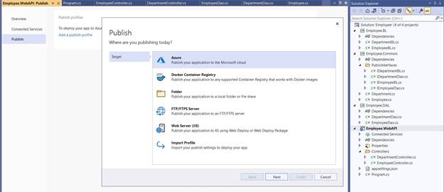Creating A C# Microservice And Deploying It To Azure